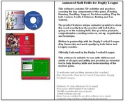Animated Skill Drills For Rugby League Coaching CD (Part No. TACD-0001)