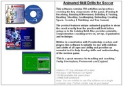 Animated Skill Drills For Soccer Coaching CD (Part No. TACD-0001)